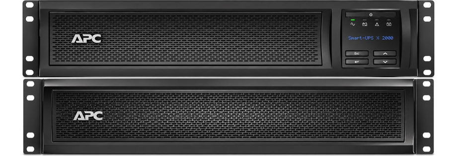SMX2000RMLV2U + Extended Runtime - APC Smart-UPS X, 2kVA, Rack/Tower, 120V, 3× 5-15R + 3× 5-20R + 1× L5-20R
