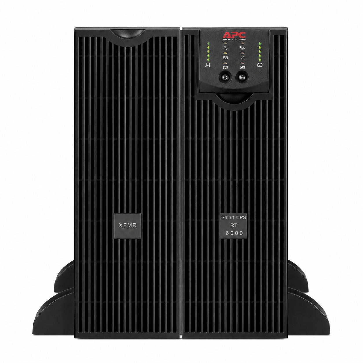 SURT6000XLT-1TF3-3 - APC Smart-UPS RT, 6kVA, Tower, 208/220/230/240V input, 120/208/240V output, 8× 5-20R + 4× L6-20R + 2× L6-30R + 2× L14-30R