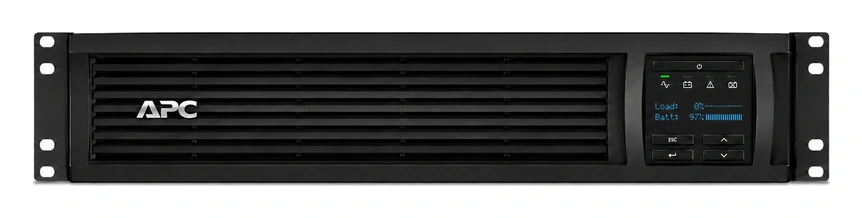 SMT3000RM2UC - APC Smart-UPS, 3kVA, Rackmount, 120V, 6× 5-15R + 2× 5-20R