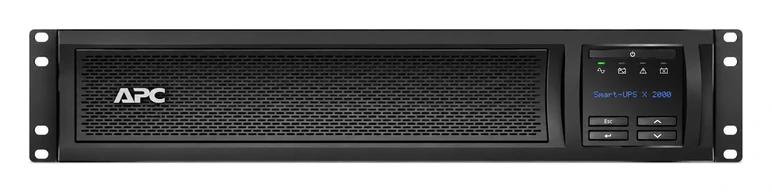 SMX3000RMLV2UNC - APC Smart-UPS X, 3kVA, Rack/Tower 2U, 120V, 3× 5-15R + 3× 5-20R + 1× L5-30R