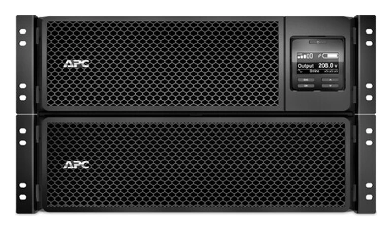 SRT6KRMXLT-5KTF - APC Smart-UPS On-Line, 6kVA, Rackmount 6U, 208/220/230/240V input, 120/208/240V output, 12× 5-20R + 2× L6-20R + 1× L6-30R