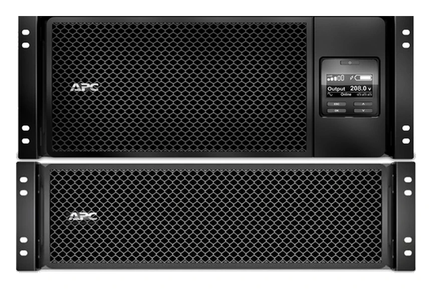 SRT6KXLM-5KTF - APC Smart-UPS On-Line, 6kVA, Tower, 208/220/230/240V input, 120/208/240V output, 8× 5-20R + 4× L6-20R + 3× L6-30R + 1× L14-30R